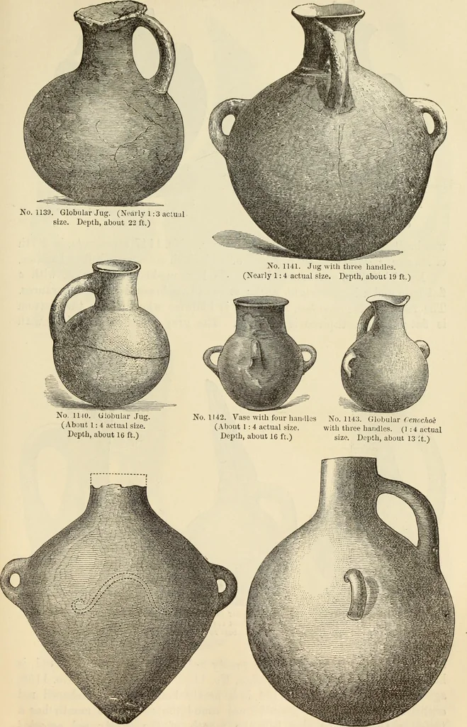 An illustration from Ilios; the city and country of the Trojans. The results of researches and discoveries on the site of Troy and throughout the Troad in the years 1871-72-73-78-79, including an autobiography of the author, 1880, leaf 576