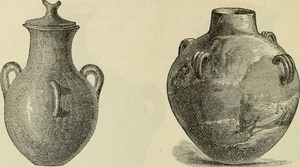 An illustration from Ilios; the city and country of the Trojans. The results of researches and discoveries on the site of Troy and throughout the Troad in the years 1871-72-73-78-79, including an autobiography of the author, 1880, leaf 577