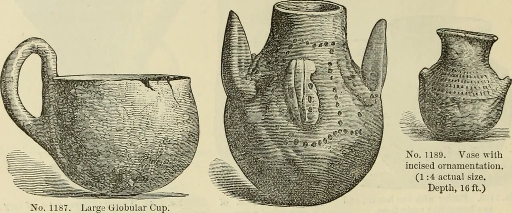 An illustration from Ilios; the city and country of the Trojans. The results of researches and discoveries on the site of Troy and throughout the Troad in the years 1871-72-73-78-79, including an autobiography of the author, 1880, leaf 585