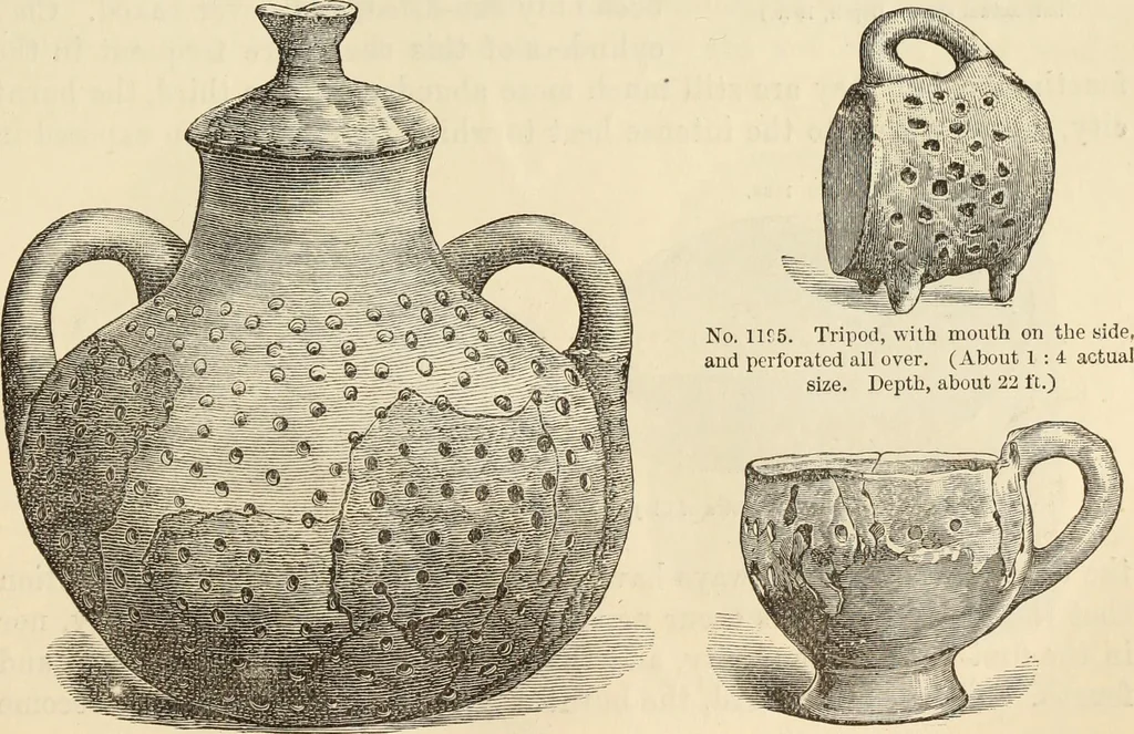 An illustration from Ilios; the city and country of the Trojans. The results of researches and discoveries on the site of Troy and throughout the Troad in the years 1871-72-73-78-79, including an autobiography of the author, 1880, leaf 586