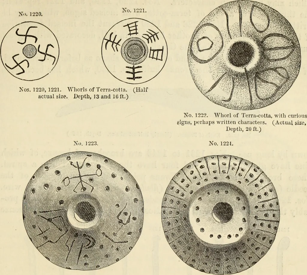 An illustration from Ilios; the city and country of the Trojans. The results of researches and discoveries on the site of Troy and throughout the Troad in the years 1871-72-73-78-79, including an autobiography of the author, 1880, leaf 592