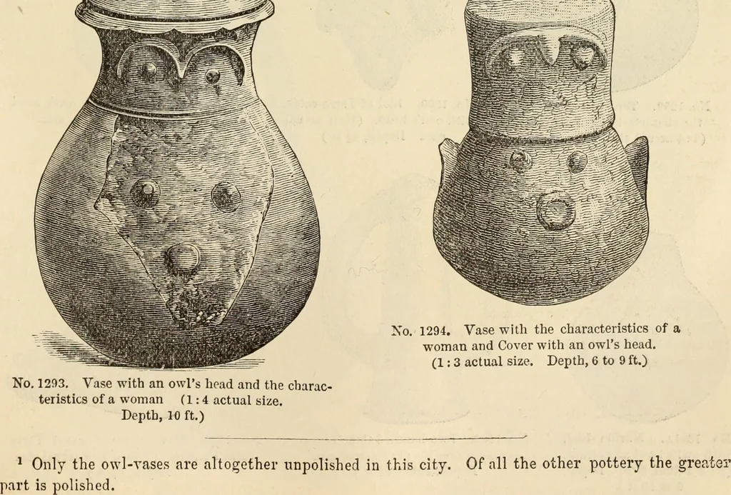 An illustration from Ilios; the city and country of the Trojans. The results of researches and discoveries on the site of Troy and throughout the Troad in the years 1871-72-73-78-79, including an autobiography of the author, 1880, leaf 604