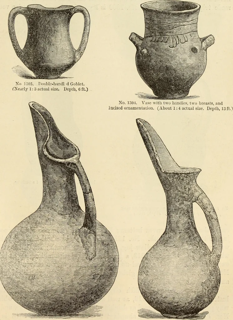 An illustration from Ilios; the city and country of the Trojans. The results of researches and discoveries on the site of Troy and throughout the Troad in the years 1871-72-73-78-79, including an autobiography of the author, 1880, leaf 606