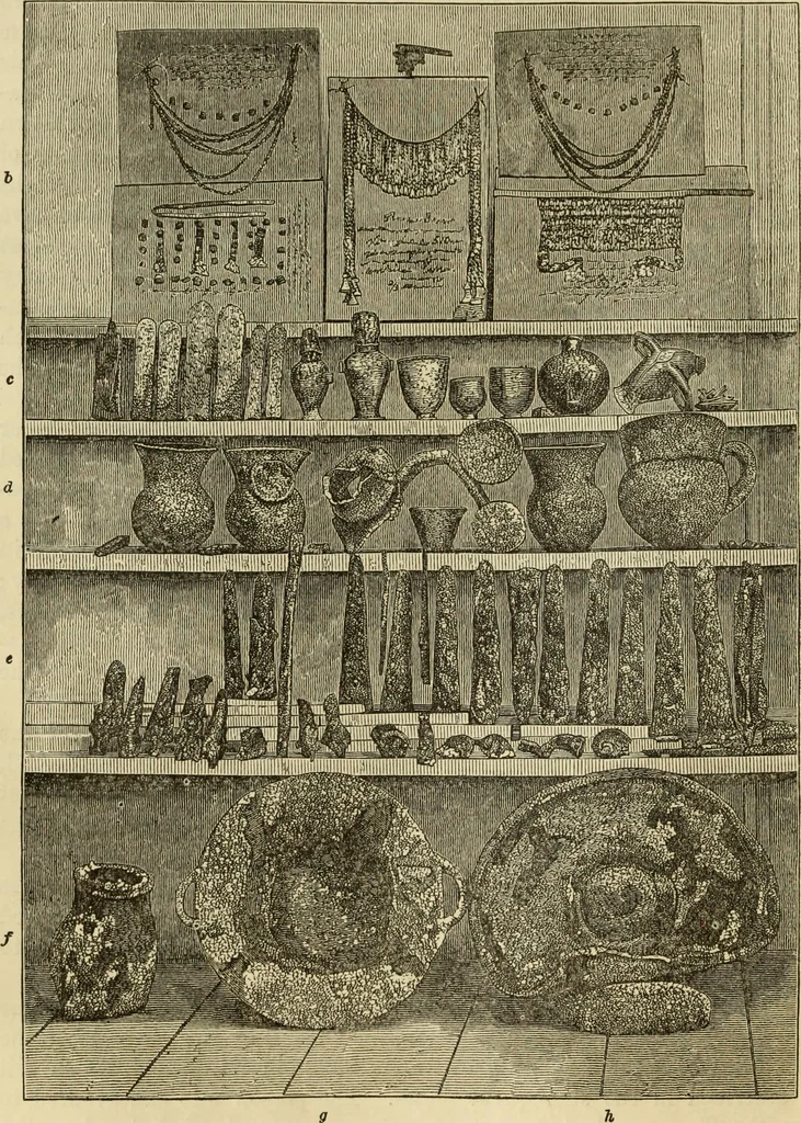 An illustration from Ilios; the city and country of the Trojans. The results of researches and discoveries on the site of Troy and throughout the Troad in the years 1871-72-73-78-79, including an autobiography of the author, 1880, leaf 63