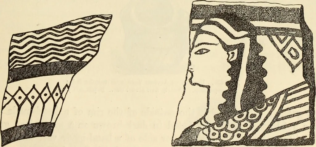 An illustration from Ilios; the city and country of the Trojans. The results of researches and discoveries on the site of Troy and throughout the Troad in the years 1871-72-73-78-79, including an autobiography of the author, 1880, leaf 642