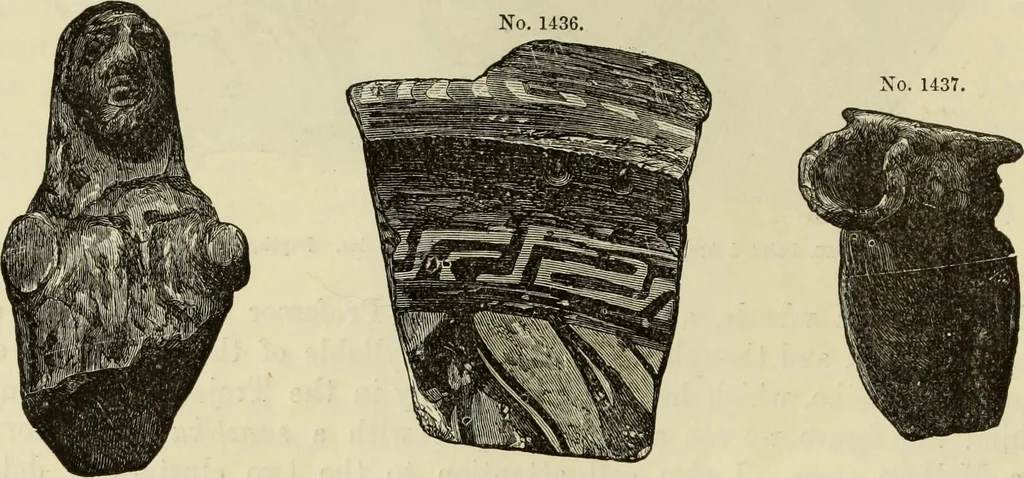 An illustration from Ilios; the city and country of the Trojans. The results of researches and discoveries on the site of Troy and throughout the Troad in the years 1871-72-73-78-79, including an autobiography of the author, 1880, leaf 643