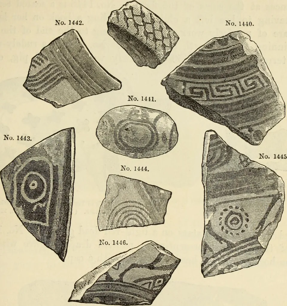 An illustration from Ilios; the city and country of the Trojans. The results of researches and discoveries on the site of Troy and throughout the Troad in the years 1871-72-73-78-79, including an autobiography of the author, 1880, leaf 644