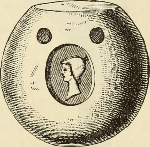 An illustration from Ilios; the city and country of the Trojans. The results of researches and discoveries on the site of Troy and throughout the Troad in the years 1871-72-73-78-79, including an autobiography of the author, 1880, leaf 648