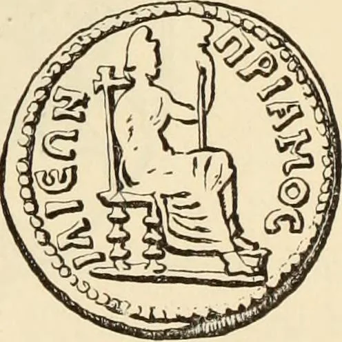 An illustration from Ilios; the city and country of the Trojans. The results of researches and discoveries on the site of Troy and throughout the Troad in the years 1871-72-73-78-79, including an autobiography of the author, 1880, leaf 672