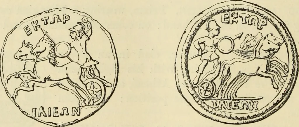 An illustration from Ilios; the city and country of the Trojans. The results of researches and discoveries on the site of Troy and throughout the Troad in the years 1871-72-73-78-79, including an autobiography of the author, 1880, leaf 673