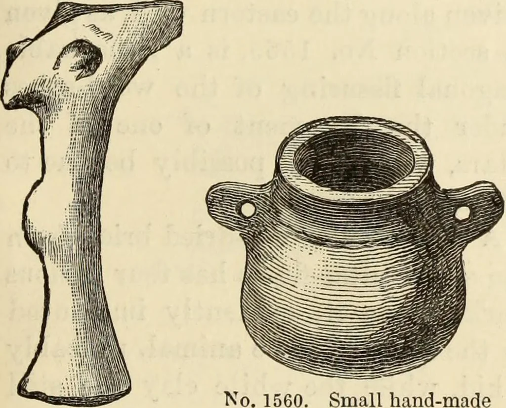 An illustration from Ilios; the city and country of the Trojans. The results of researches and discoveries on the site of Troy and throughout the Troad in the years 1871-72-73-78-79, including an autobiography of the author, 1880, leaf 744