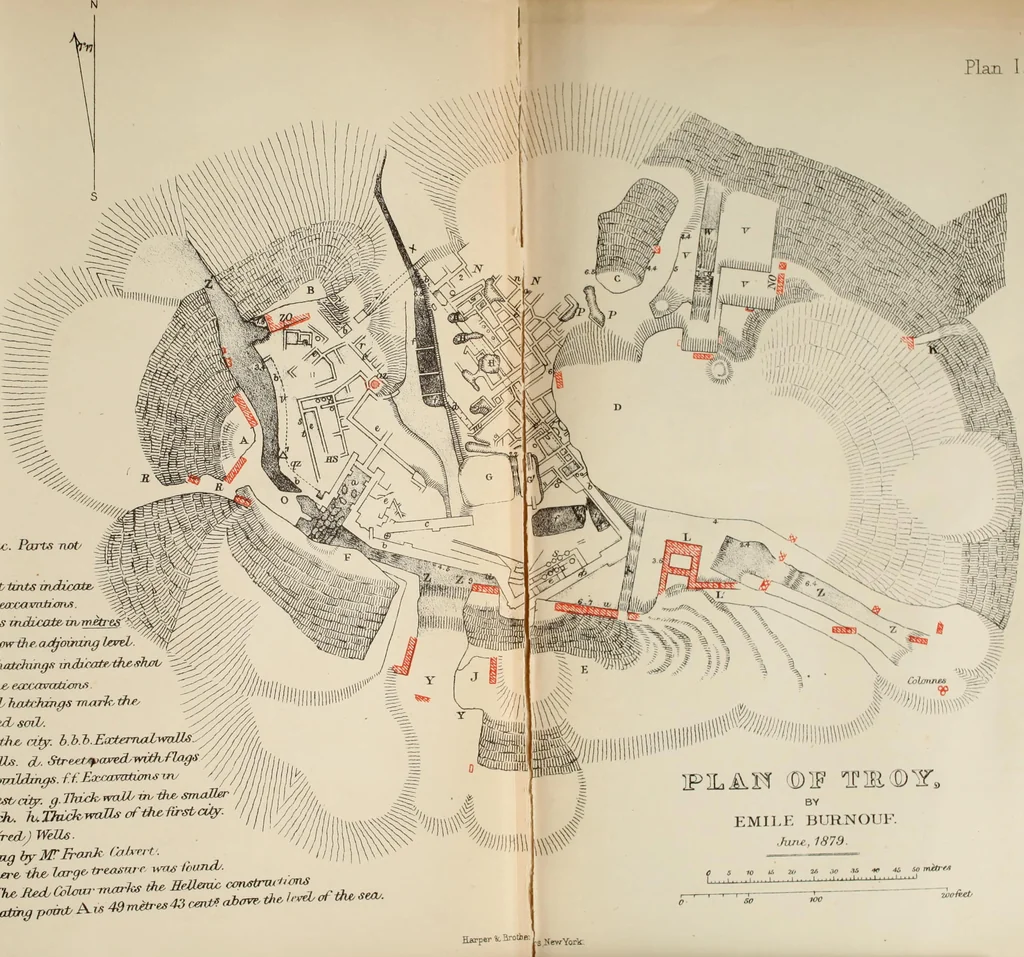 An illustration from Ilios; the city and country of the Trojans. The results of researches and discoveries on the site of Troy and throughout the Troad in the years 1871-72-73-78-79, including an autobiography of the author, 1880, leaf 832