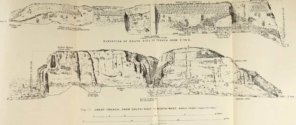 An illustration from Ilios; the city and country of the Trojans. The results of researches and discoveries on the site of Troy and throughout the Troad in the years 1871-72-73-78-79, including an autobiography of the author, 1880, leaf 838