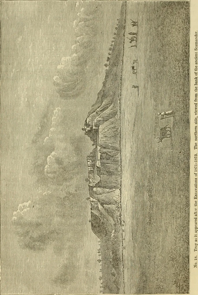 An illustration from Ilios; the city and country of the Trojans. The results of researches and discoveries on the site of Troy and throughout the Troad in the years 1871-72-73-78-79, including an autobiography of the author, 1880, leaf 85