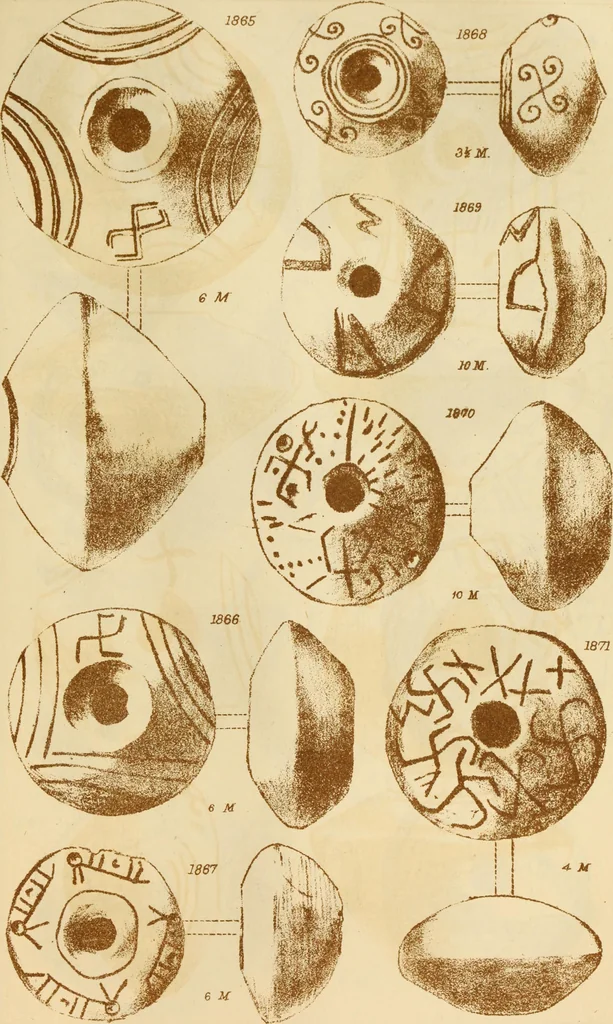 An illustration from Ilios; the city and country of the Trojans. The results of researches and discoveries on the site of Troy and throughout the Troad in the years 1871-72-73-78-79, including an autobiography of the author, 1880, leaf 850