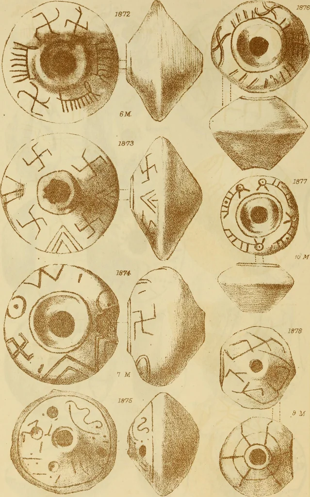 An illustration from Ilios; the city and country of the Trojans. The results of researches and discoveries on the site of Troy and throughout the Troad in the years 1871-72-73-78-79, including an autobiography of the author, 1880, leaf 851