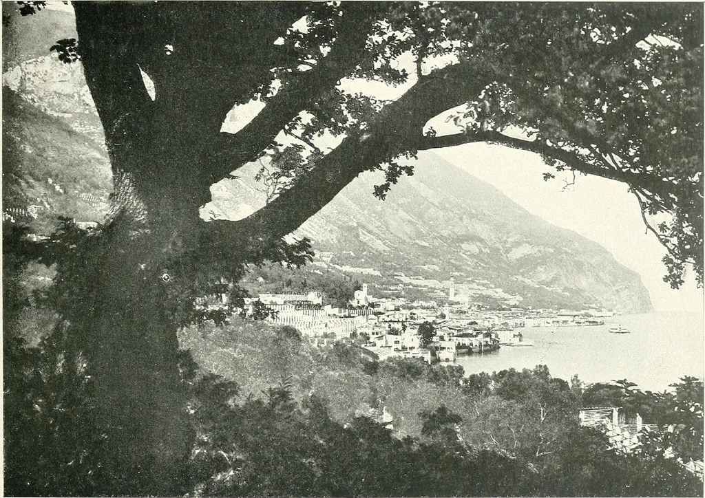 An illustration from Il Lago di Garda;, 1904, leaf 100