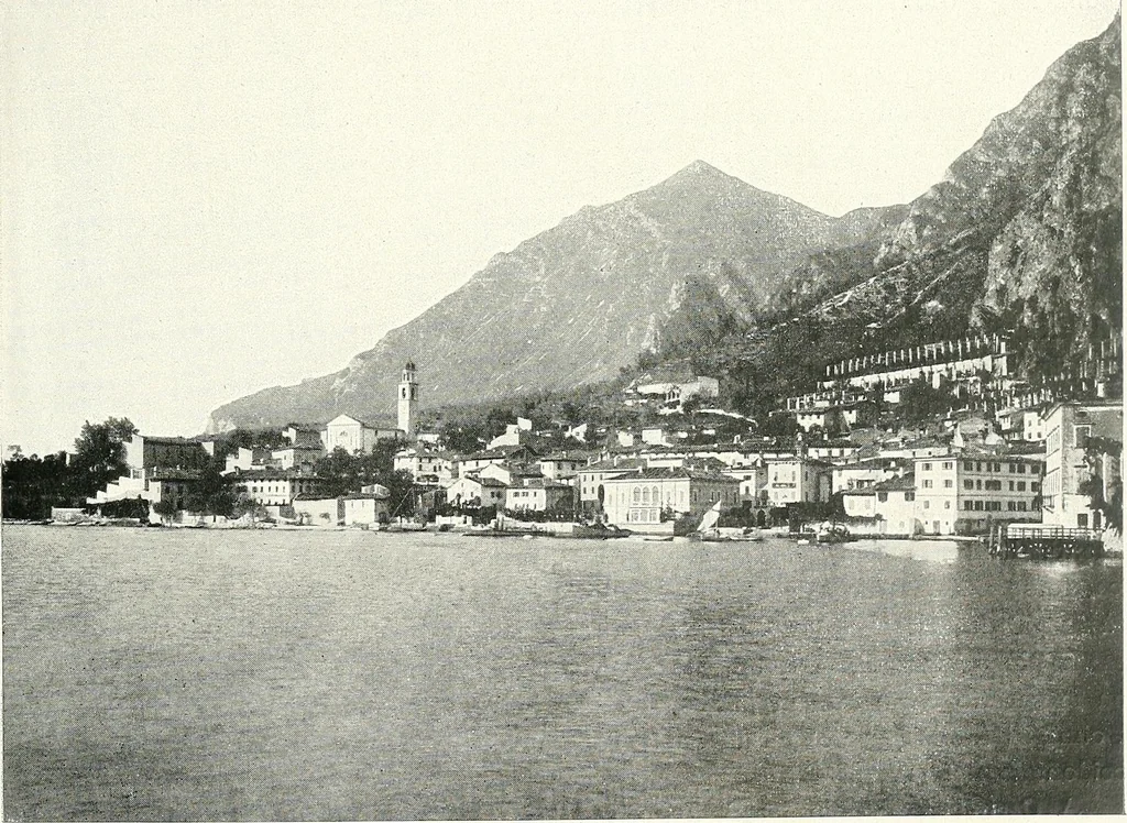 An illustration from Il Lago di Garda;, 1904, leaf 106