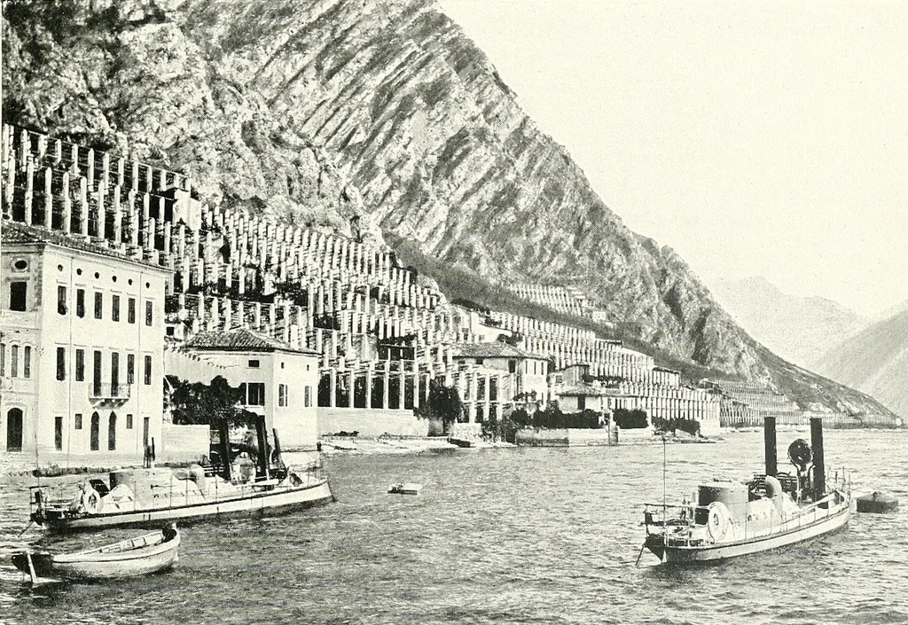 An illustration from Il Lago di Garda;, 1904, leaf 108