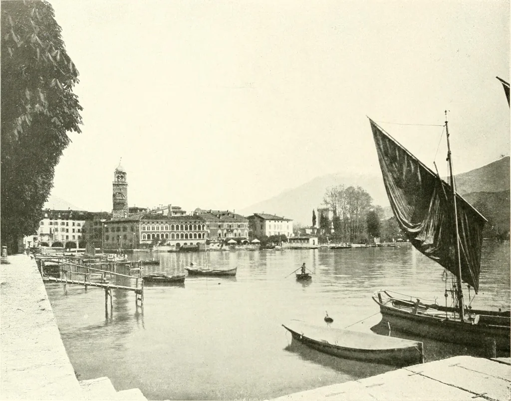An illustration from Il Lago di Garda;, 1904, leaf 109