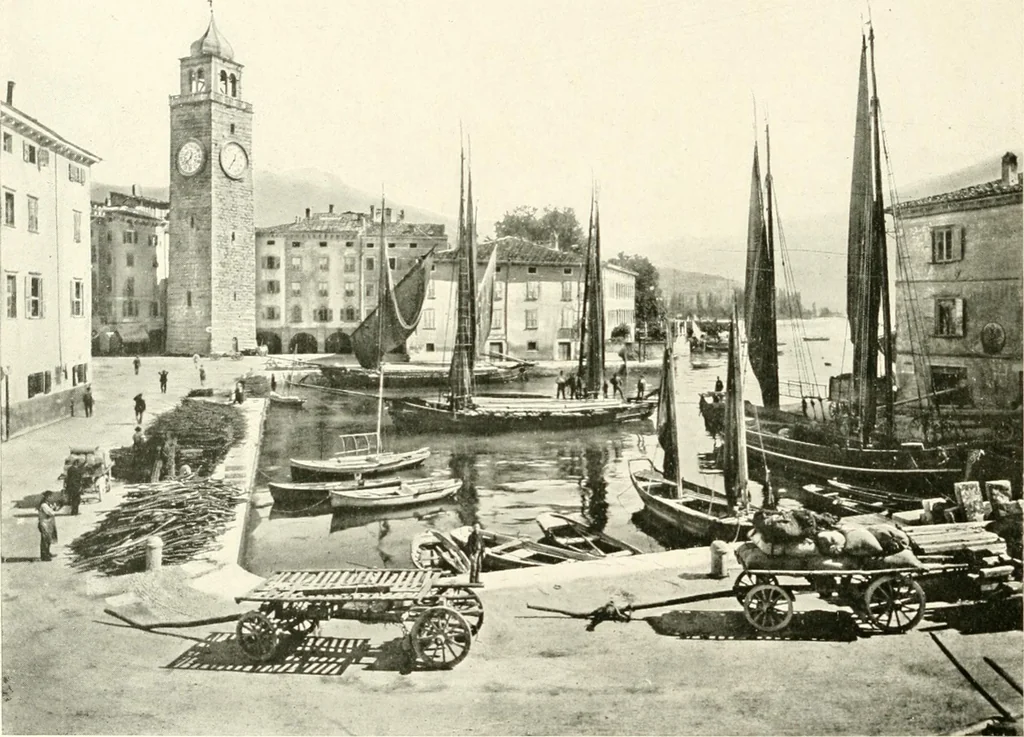 An illustration from Il Lago di Garda;, 1904, leaf 111
