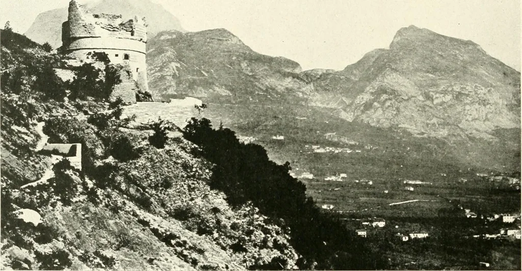 An illustration from Il Lago di Garda;, 1904, leaf 117