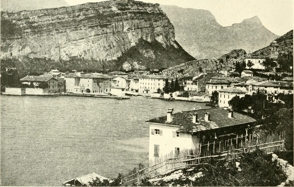 An illustration from Il Lago di Garda;, 1904, leaf 133