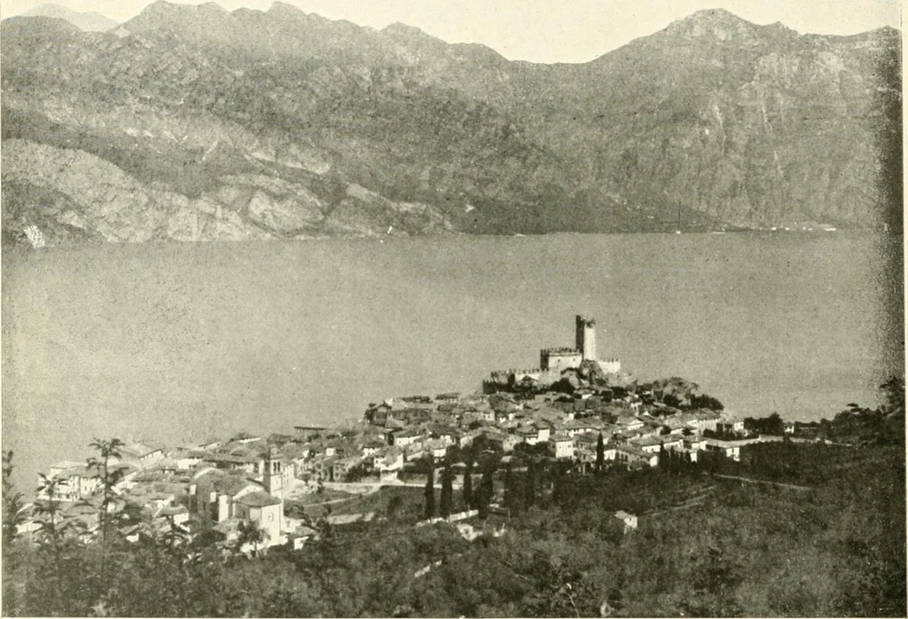 An illustration from Il Lago di Garda;, 1904, leaf 137