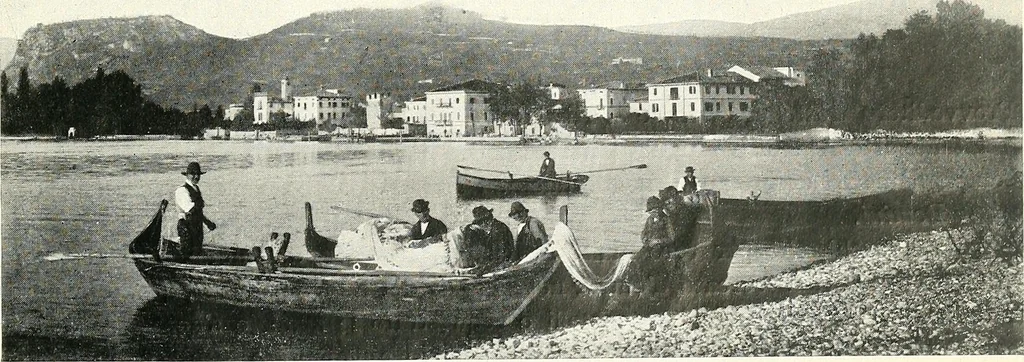 An illustration from Il Lago di Garda;, 1904, leaf 144