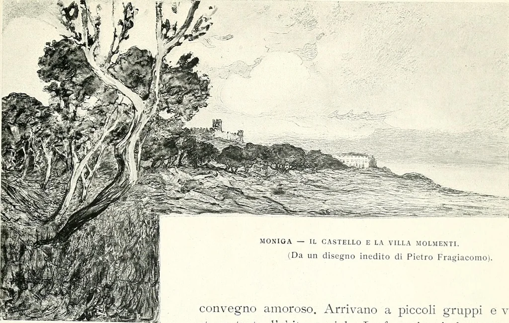 An illustration from Il Lago di Garda;, 1904, leaf 28
