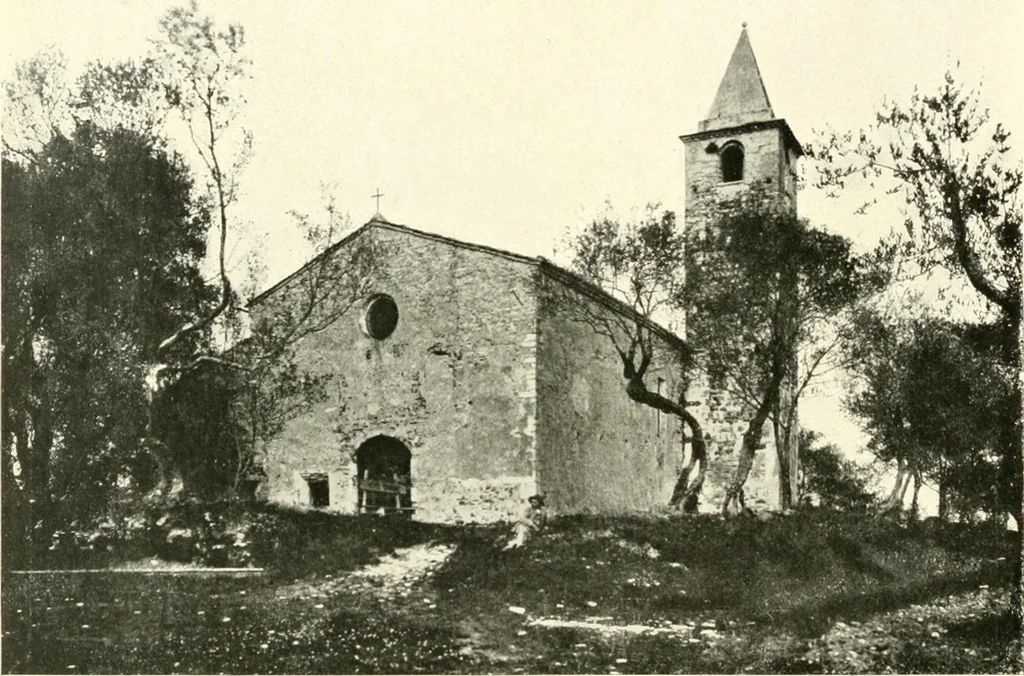 An illustration from Il Lago di Garda;, 1904, leaf 33