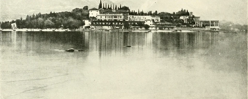 An illustration from Il Lago di Garda;, 1904, leaf 47