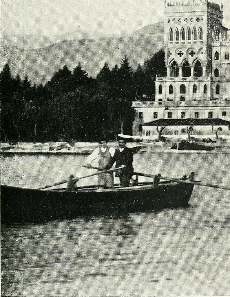 An illustration from Il Lago di Garda;, 1904, leaf 48