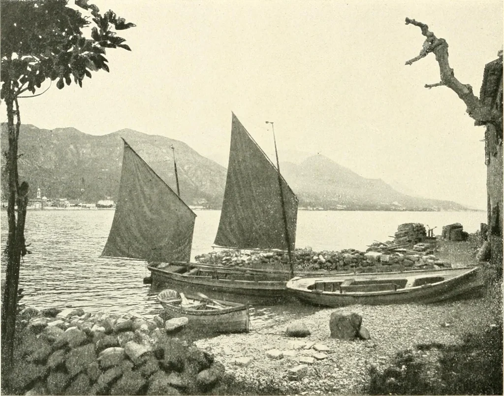 An illustration from Il Lago di Garda;, 1904, leaf 49
