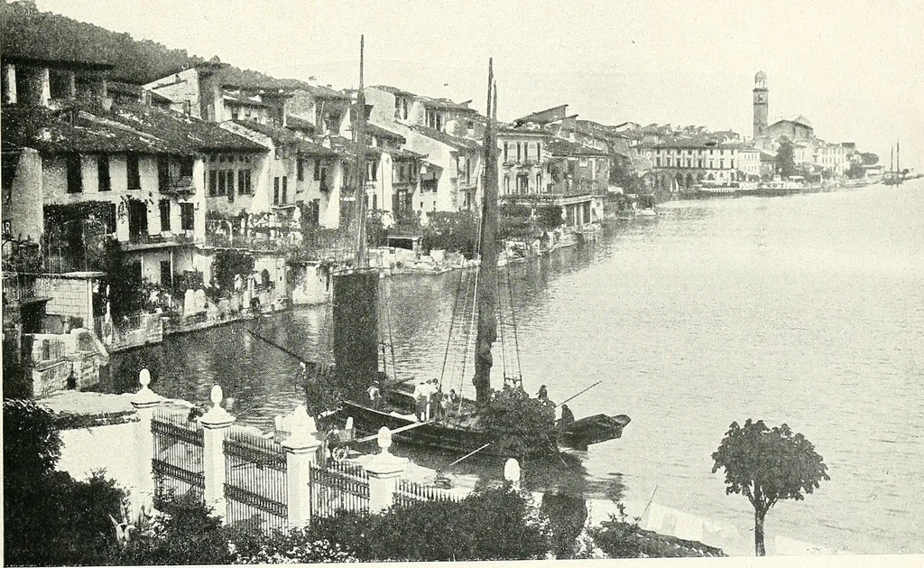 An illustration from Il Lago di Garda;, 1904, leaf 50