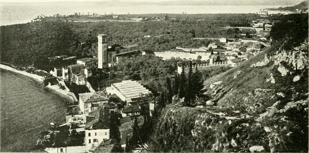 An illustration from Il Lago di Garda;, 1904, leaf 85
