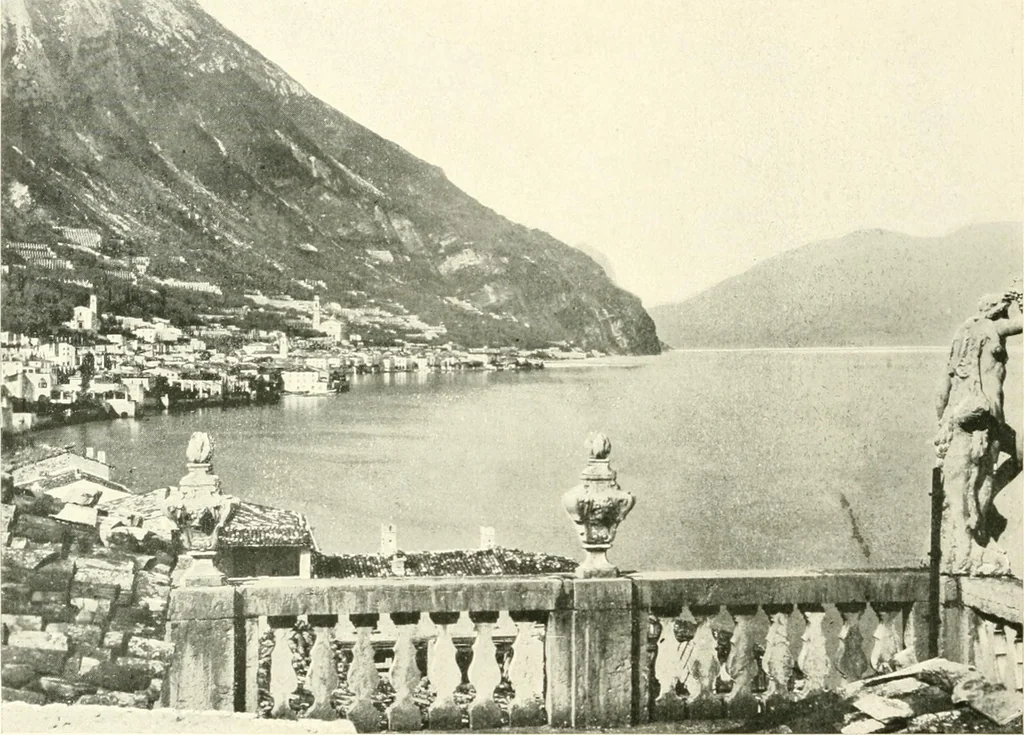An illustration from Il Lago di Garda;, 1904, leaf 99