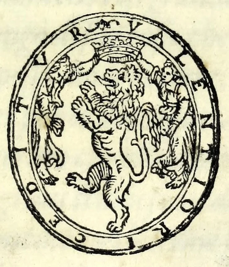 An illustration from Il lanzi : comedia, 1566, leaf 5