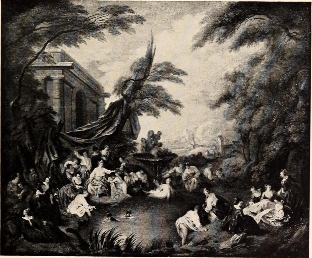 An illustration from Illustrated catalogue of the eleventh series of 100 paintings by old masters of the Dutch, Flemish, Italian, French and English schools being a portion of the Sedelmeyer Gallery, 1911, leaf 124
