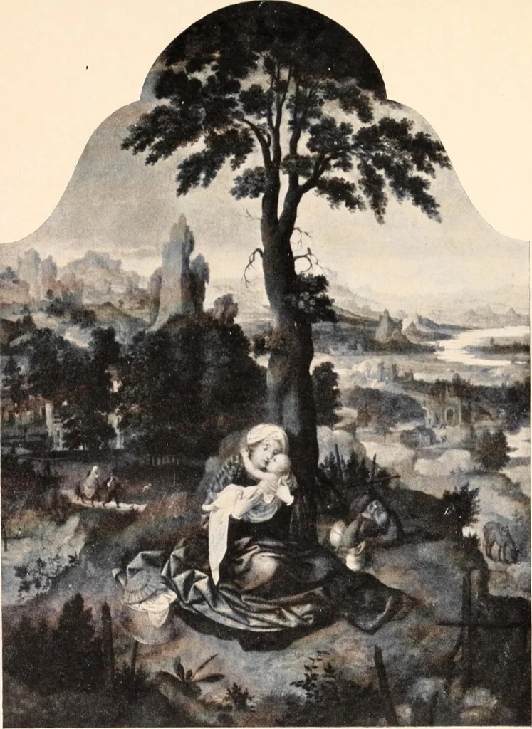 An illustration from Illustrated catalogue of the eleventh series of 100 paintings by old masters of the Dutch, Flemish, Italian, French and English schools being a portion of the Sedelmeyer Gallery, 1911, leaf 14