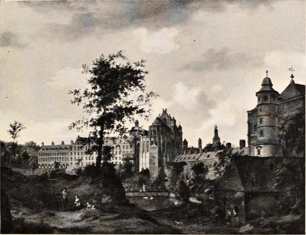 An illustration from Illustrated catalogue of the eleventh series of 100 paintings by old masters of the Dutch, Flemish, Italian, French and English schools being a portion of the Sedelmeyer Gallery, 1911, leaf 28