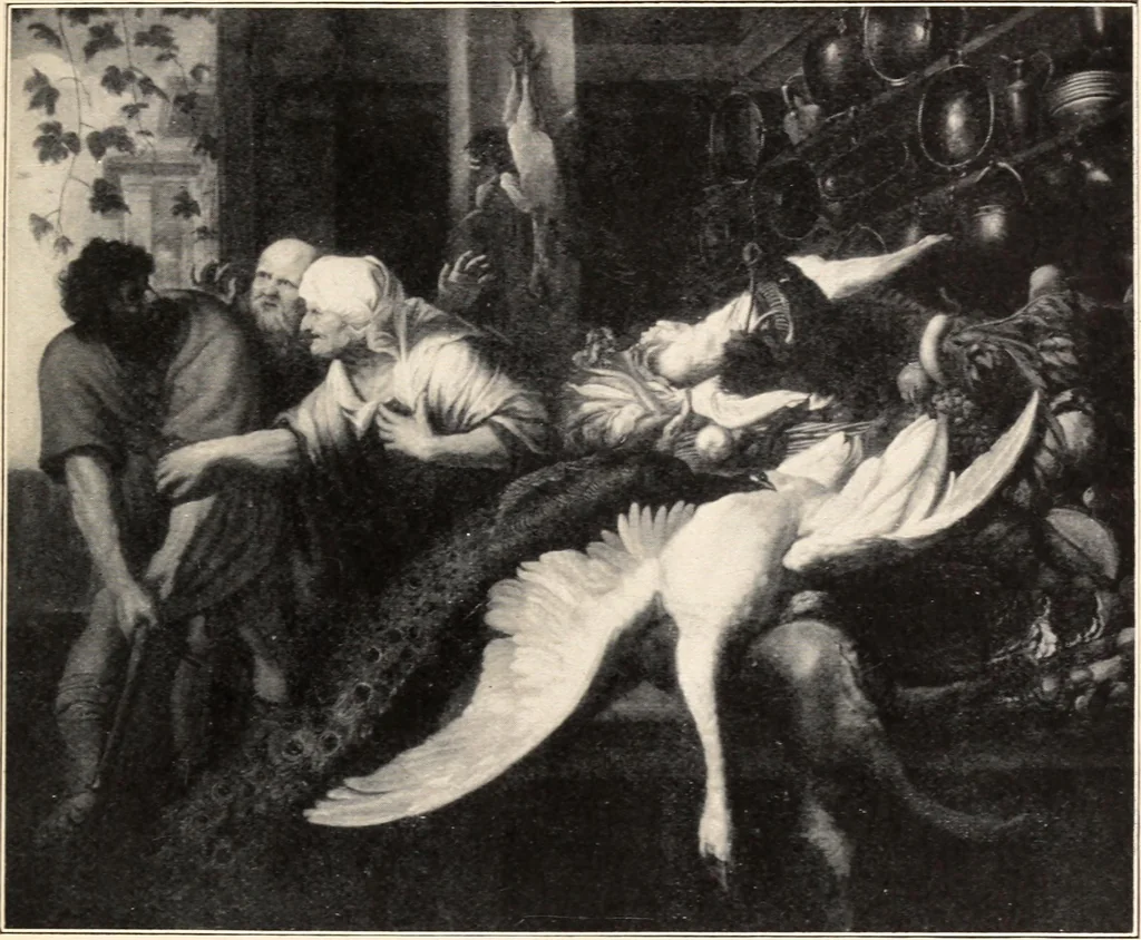 An illustration from Illustrated catalogue of the eleventh series of 100 paintings by old masters of the Dutch, Flemish, Italian, French and English schools being a portion of the Sedelmeyer Gallery, 1911, leaf 54