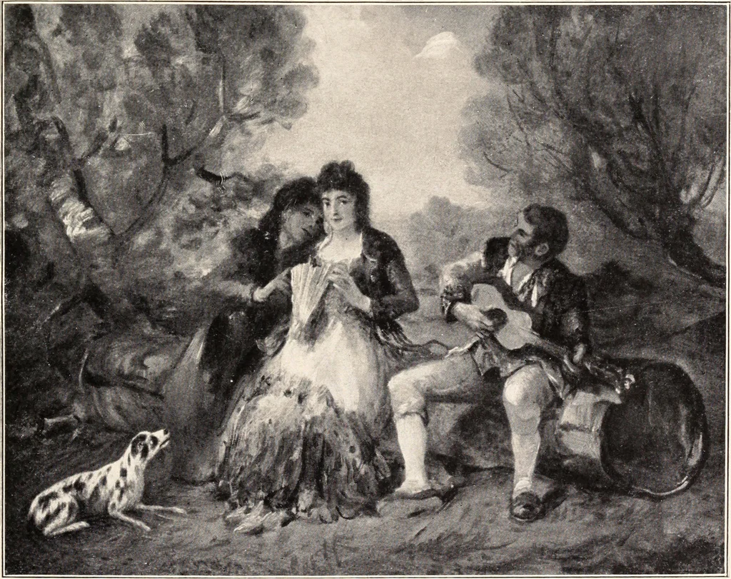 An illustration from Illustrated catalogue of the eleventh series of 100 paintings by old masters of the Dutch, Flemish, Italian, French and English schools being a portion of the Sedelmeyer Gallery, 1911, leaf 76