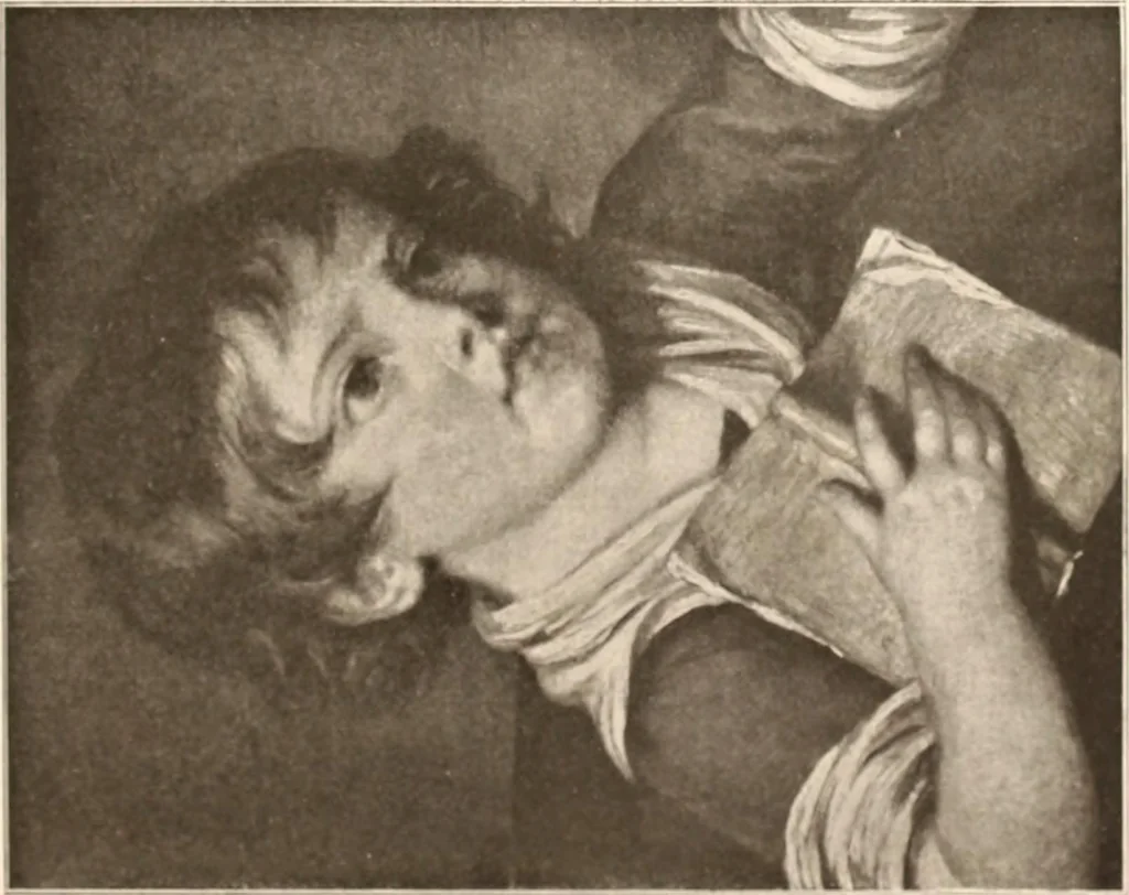 An illustration from Illustrated catalogue of the eigth [sic] series of 100 paintings by old masters of the Dutch, Flemish, Italian, French, and English schools : being a portion of the Sedelmeyer Gallery which contains about 1500 original pictures by ancient and modern artists, 1902, leaf 104