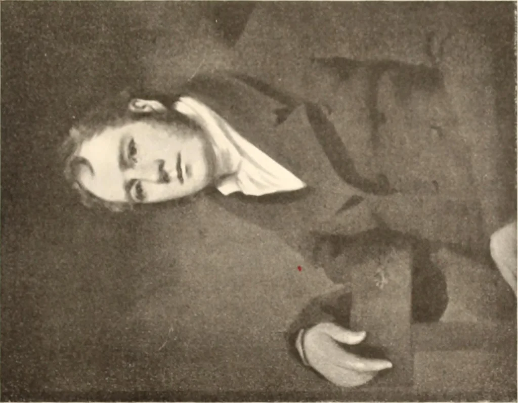 An illustration from Illustrated catalogue of the eigth [sic] series of 100 paintings by old masters of the Dutch, Flemish, Italian, French, and English schools : being a portion of the Sedelmeyer Gallery which contains about 1500 original pictures by ancient and modern artists, 1902, leaf 132