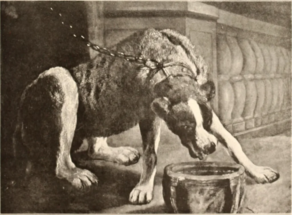 An illustration from Illustrated catalogue of the eigth [sic] series of 100 paintings by old masters of the Dutch, Flemish, Italian, French, and English schools : being a portion of the Sedelmeyer Gallery which contains about 1500 original pictures by ancient and modern artists, 1902, leaf 30