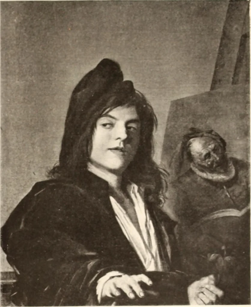 An illustration from Illustrated catalogue of the eigth [sic] series of 100 paintings by old masters of the Dutch, Flemish, Italian, French, and English schools : being a portion of the Sedelmeyer Gallery which contains about 1500 original pictures by ancient and modern artists, 1902, leaf 36