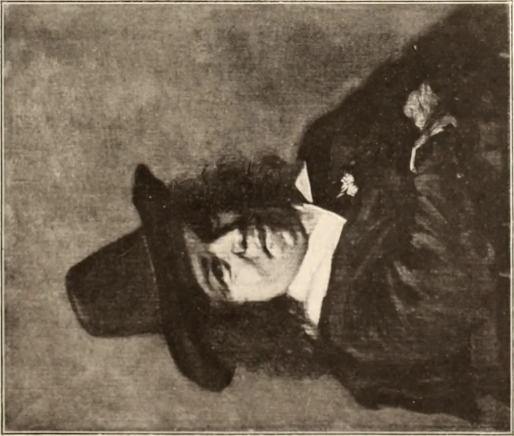 An illustration from Illustrated catalogue of the eigth [sic] series of 100 paintings by old masters of the Dutch, Flemish, Italian, French, and English schools : being a portion of the Sedelmeyer Gallery which contains about 1500 original pictures by ancient and modern artists, 1902, leaf 36