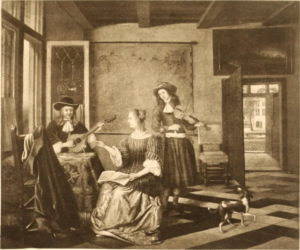 An illustration from Illustrated catalogue of the eigth [sic] series of 100 paintings by old masters of the Dutch, Flemish, Italian, French, and English schools : being a portion of the Sedelmeyer Gallery which contains about 1500 original pictures by ancient and modern artists, 1902, leaf 40