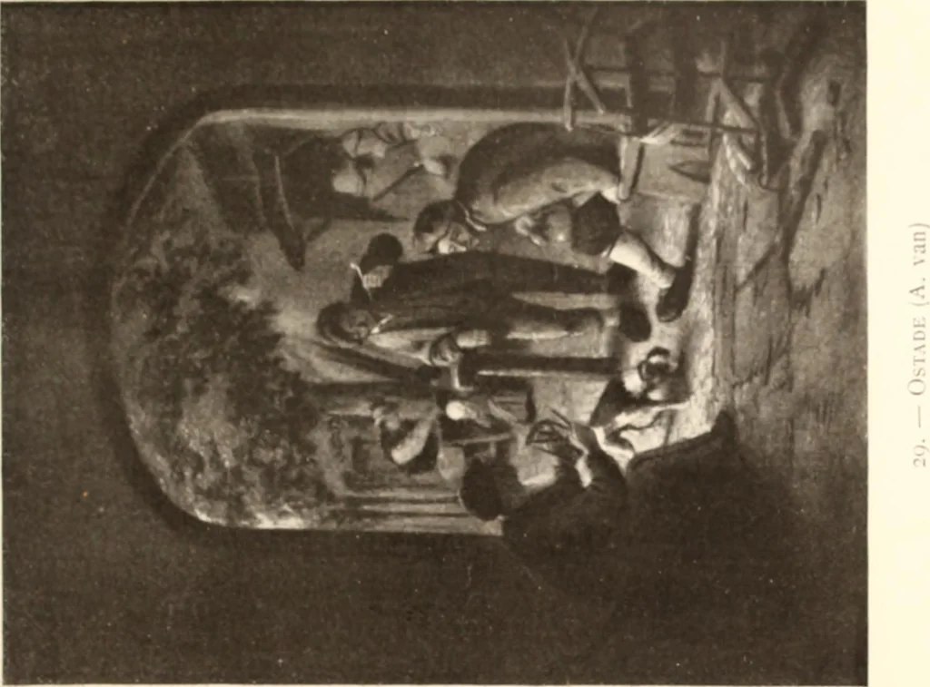 An illustration from Illustrated catalogue of the eigth [sic] series of 100 paintings by old masters of the Dutch, Flemish, Italian, French, and English schools : being a portion of the Sedelmeyer Gallery which contains about 1500 original pictures by ancient and modern artists, 1902, leaf 50